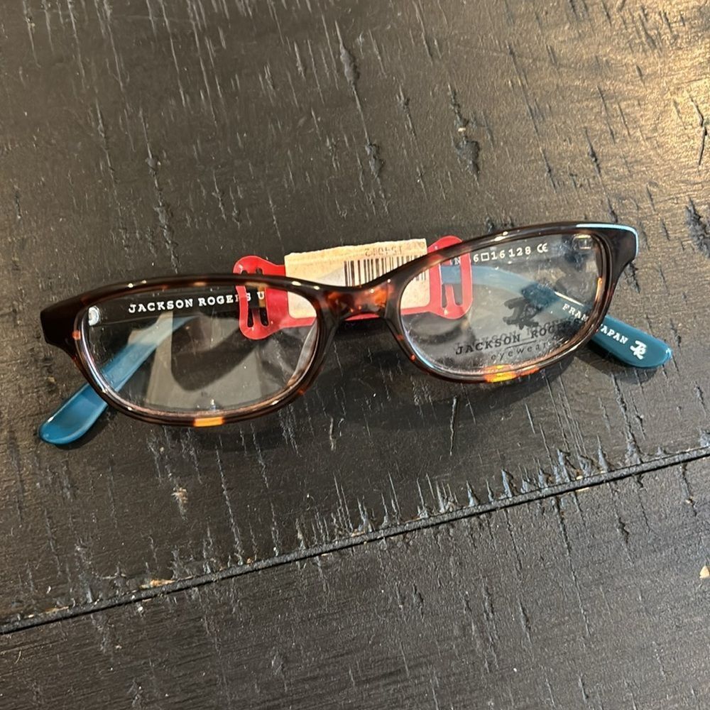 Jackson Rogers Tortoise Shell I Am Creative Jr Prescription Glasses Frames